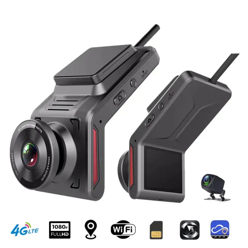 DG- Smart 4G 1080P Dual Cam Cloud Car Dash Camera